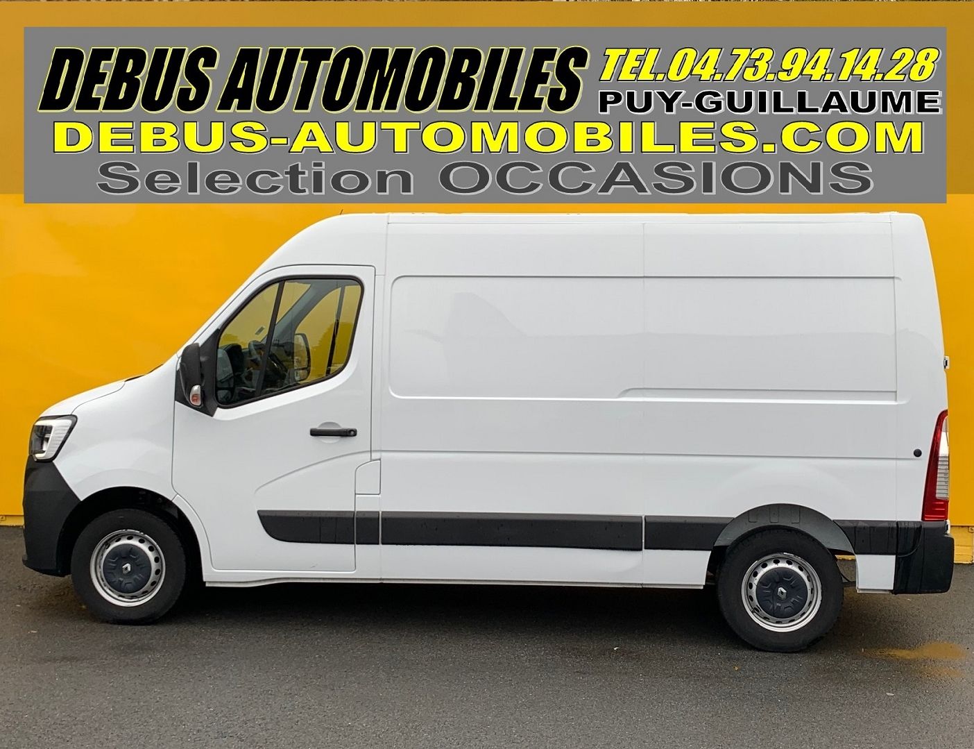 Occasion renault master iii fg f3300 l2h2 2.3 dci 135ch grand confort e6  diesel blanc mineral fourgon 63290 puy guillaumeDEBUS AUTOMOBILES  Puy-Guillaume